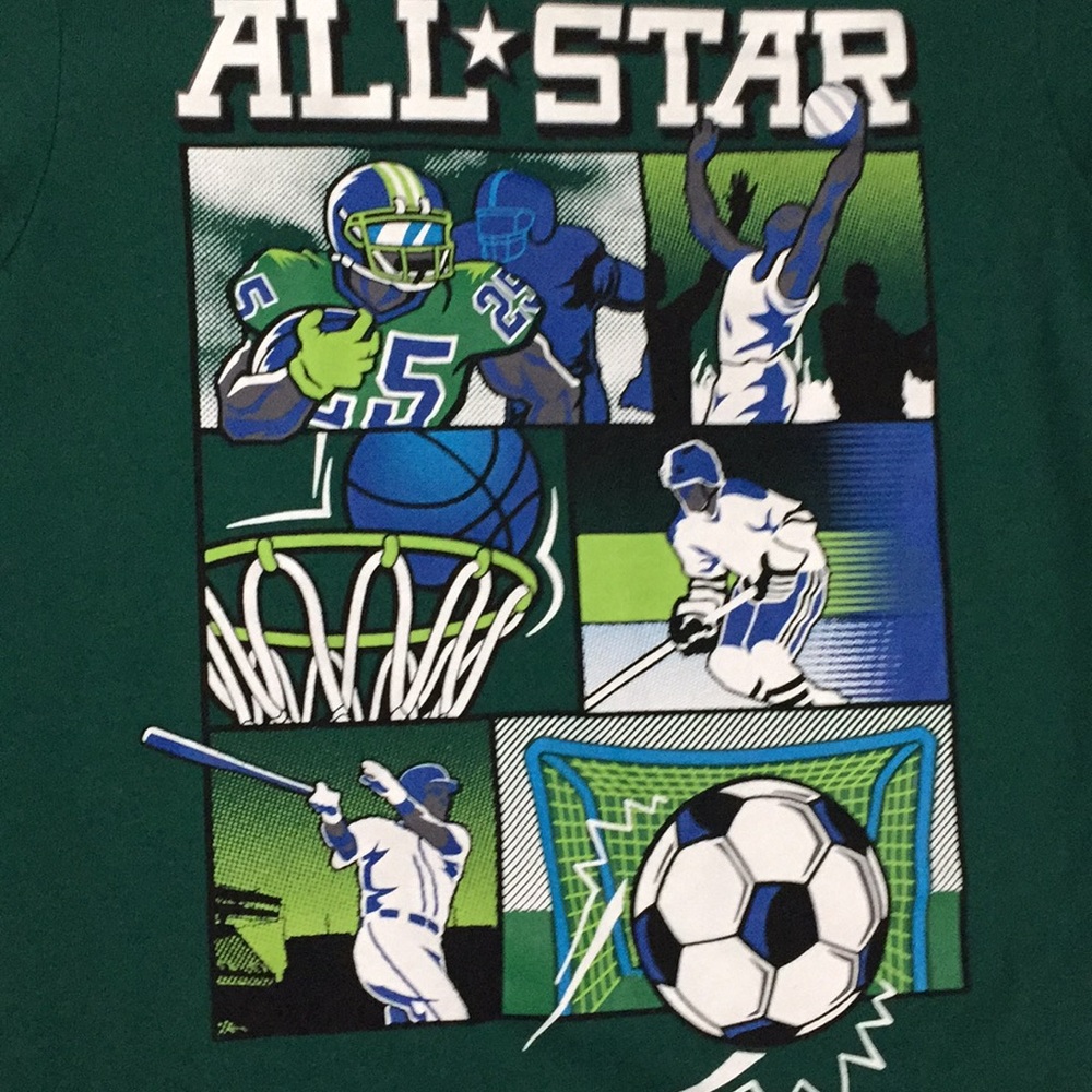 BOYS SPORTS T-SHIRT - Picture 3 of 4